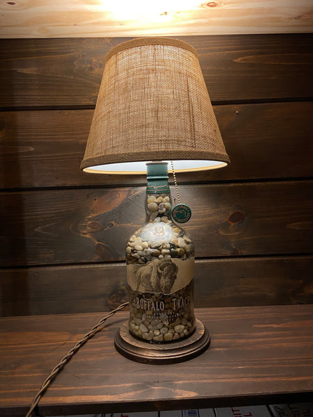 Buffalo Trace Bourbon Bottle Lamp (1.75 liter) Large bottle