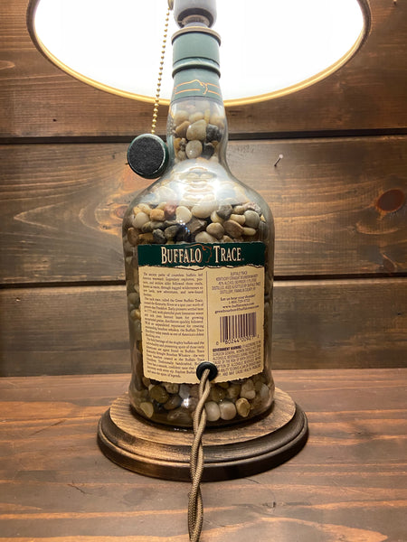 Buffalo Trace Bourbon Bottle Lamp (1.75 liter) Large bottle