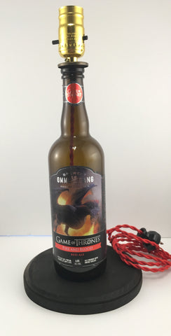 Ommegang Fire and Blood Beer Lamp