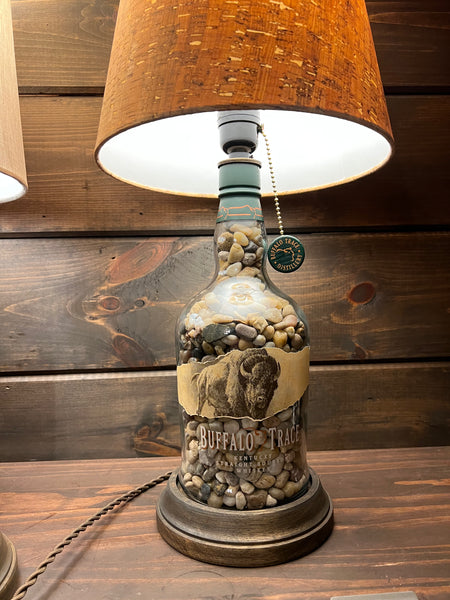 Buffalo Trace Bourbon Bottle Lamp (1.75 liter) Large bottle