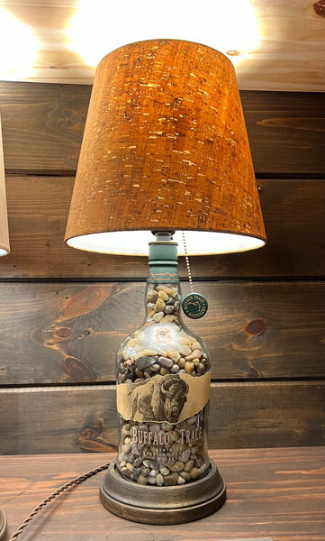 Buffalo Trace Bourbon Bottle Lamp (1.75 liter) Large bottle