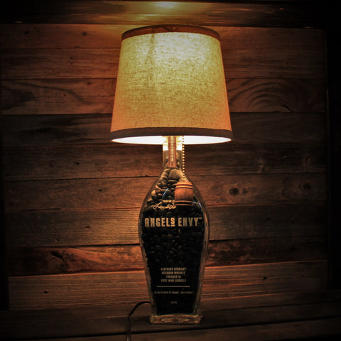 Angels Envy Bourbon Bottle Lamp