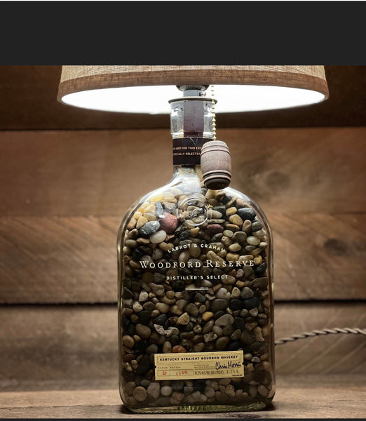 Woodford Reserve Bourbon Bottle Lamp (1.75 Liter)
