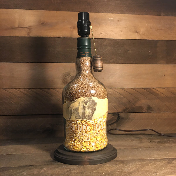 Buffalo Trace Bourbon Bottle Lamp (1 liter)