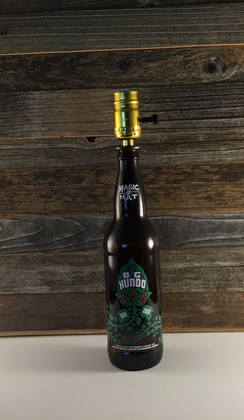 Magic Hat Big Hundo IPA Lamp - BottleCraft By Tom