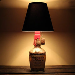 How to Make a Bourbon Bottle Lamp - Mom 4 Real
