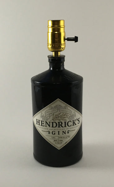 Hendrix Gin Bottle Lamp - BottleCraft By Tom