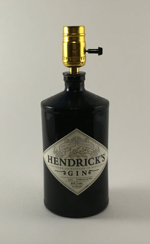 Hendrix Gin Bottle Lamp