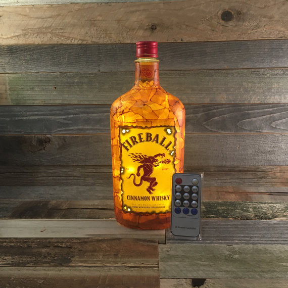 Fireball Whiskey Lamp