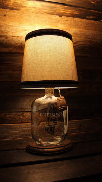 Jefferson's Small Batch Bourbon Bottle Lamp
