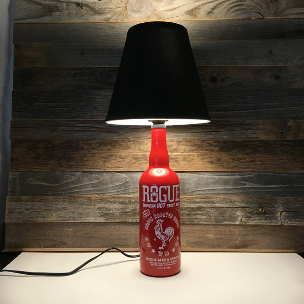 Rogue Soracha Hot Stout Beer Lamp - BottleCraft By Tom