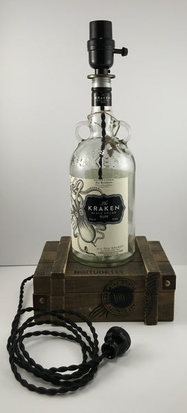Kraken Rum Lamp - BottleCraft By Tom