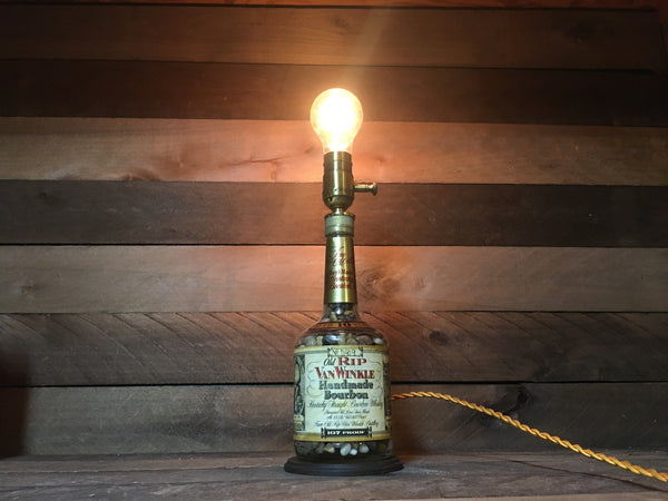 Custom Old Rip Van Winkle Bottle Lamp