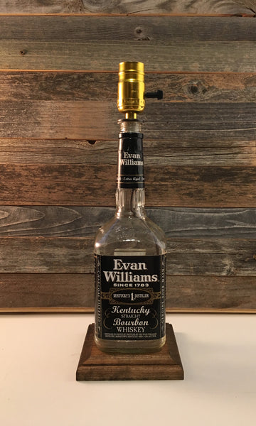 Evan Williams Bourbon Lamp - BottleCraft By Tom