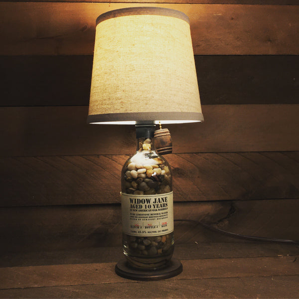Widow Jane Bourbon Whiskey Bottle Lamp