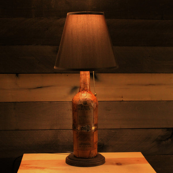 Basil Hayden Bourbon Bottle Lamp