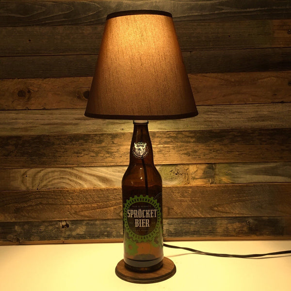 Stone Sprocket Beer Lamp