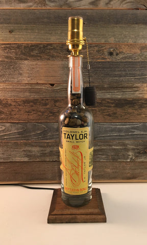 E.H. Taylor Small Batch bourbon lamp