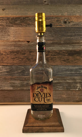 Jim Beam Devils Cut Bourbon Lamp