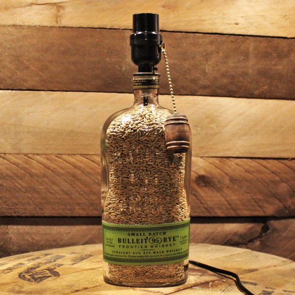 Bulleit Rye Whiskey Lamp