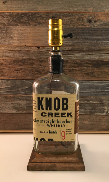 Knobb Creek Bourbon Lamp - BottleCraft By Tom