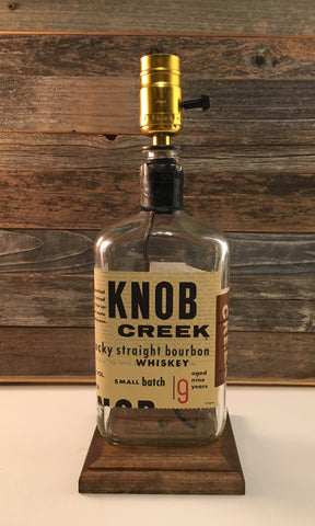Knob Creek Bourbon Lamp