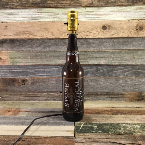 Stone Vertical Epic Beer Lamp