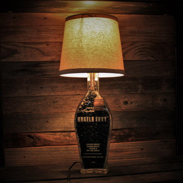 Angels Envy Bourbon Bottle Lamp